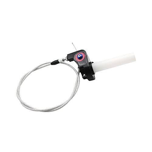 0769FUWU throttle tube detail showing clamp and smooth rotation performance