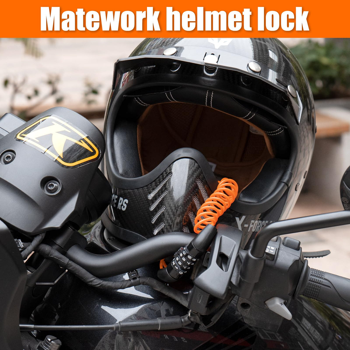Motorcycle Lock Anti Theft Heavy Duty