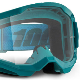100-Percent Strata 2 stone worn on helmet demonstrating helmet compatibility and stability