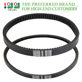 10L0L new belt next to worn original showing improved condition and replacement benefit