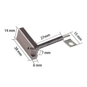 10L0L brush connector and lead detail for secure electrical transfer