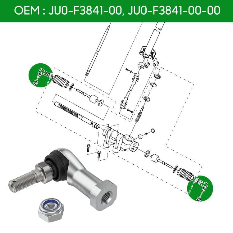 10L0L label close-up with OEM numbers ensures correct replacement match