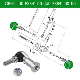 10L0L label close-up with OEM numbers ensures correct replacement match