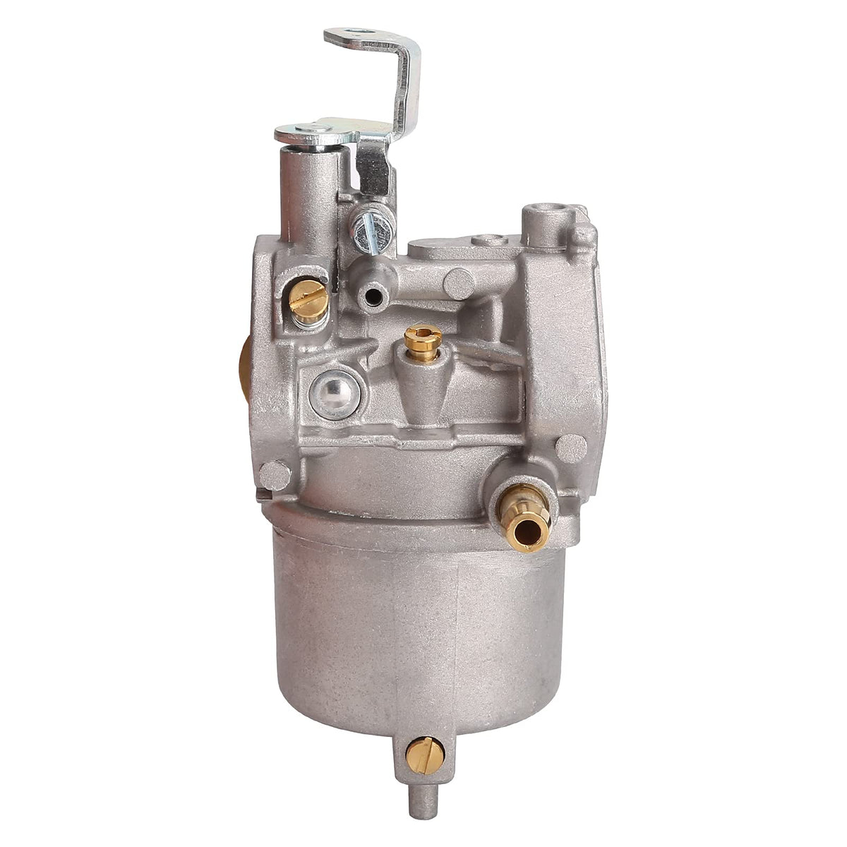10L0L carburetor next to ruler showing compact size for easy fitment