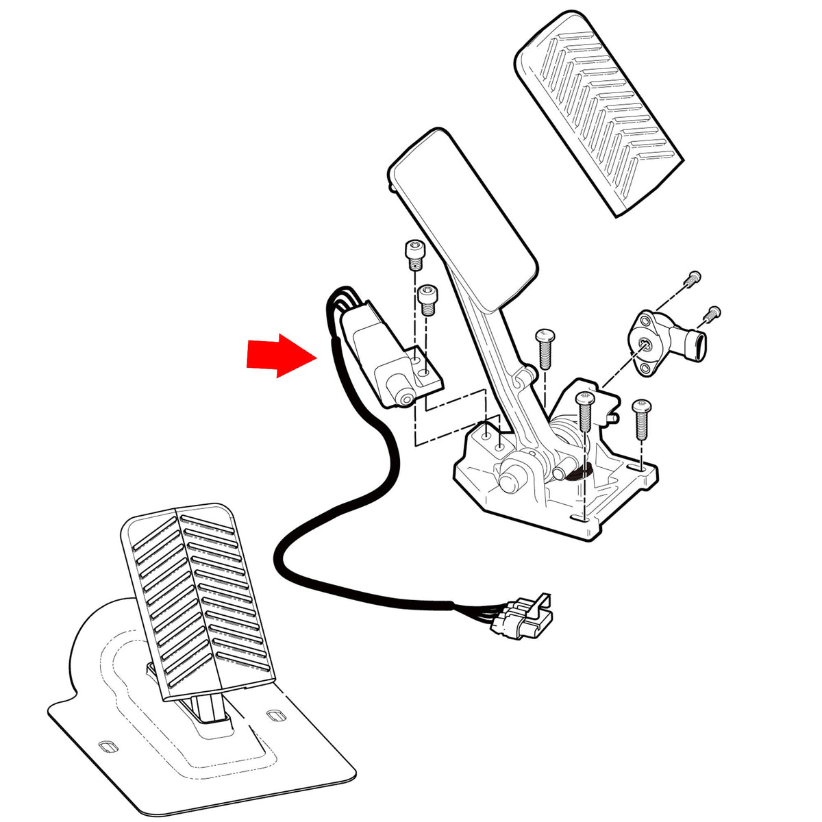 10L0L connector detail displaying plug style for hassle-free wiring