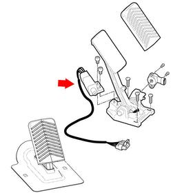 10L0L connector detail displaying plug style for hassle-free wiring