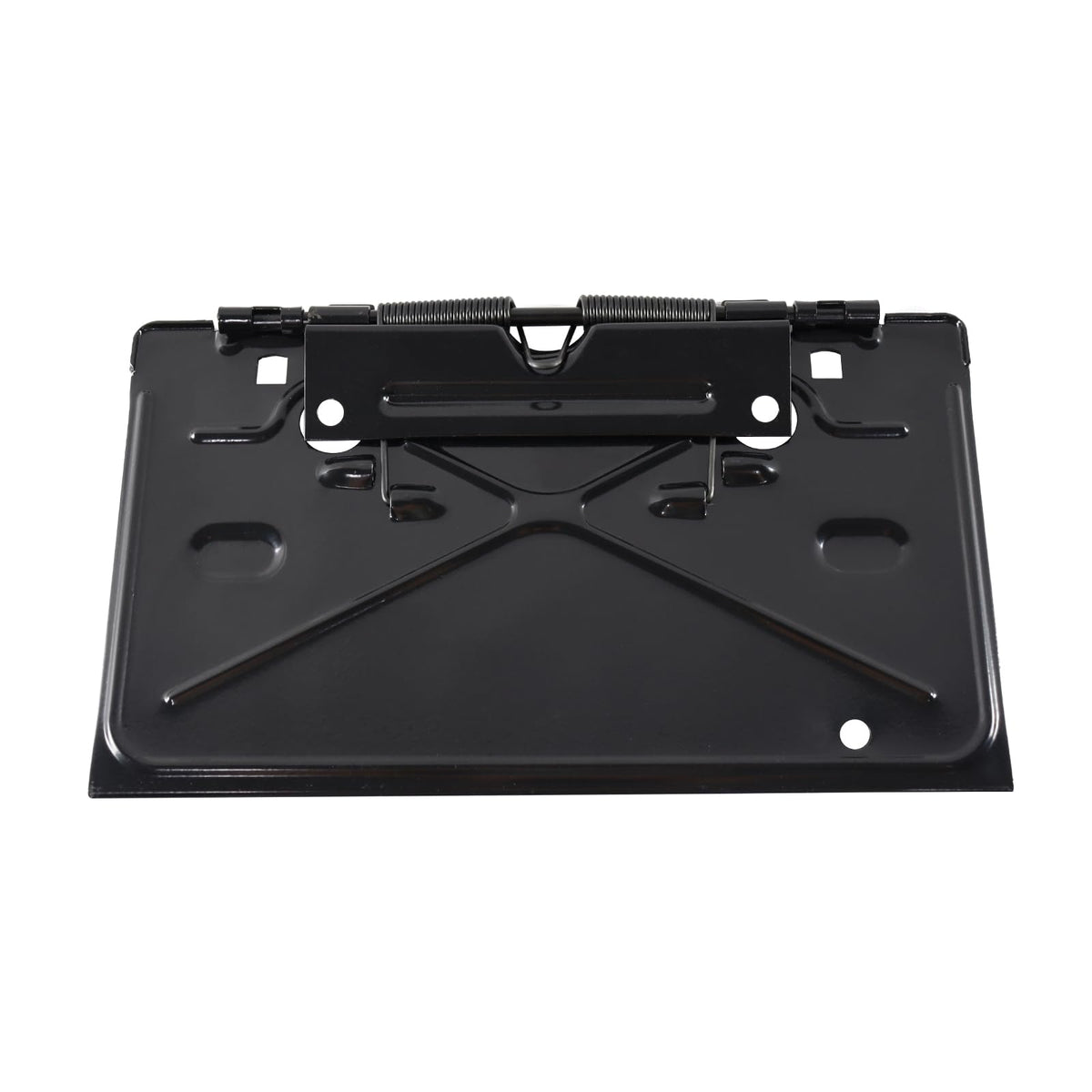1409KMT front view of rear license plate bracket showing fit and finish benefits