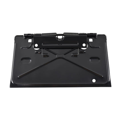 1409KMT front view of rear license plate bracket showing fit and finish benefits