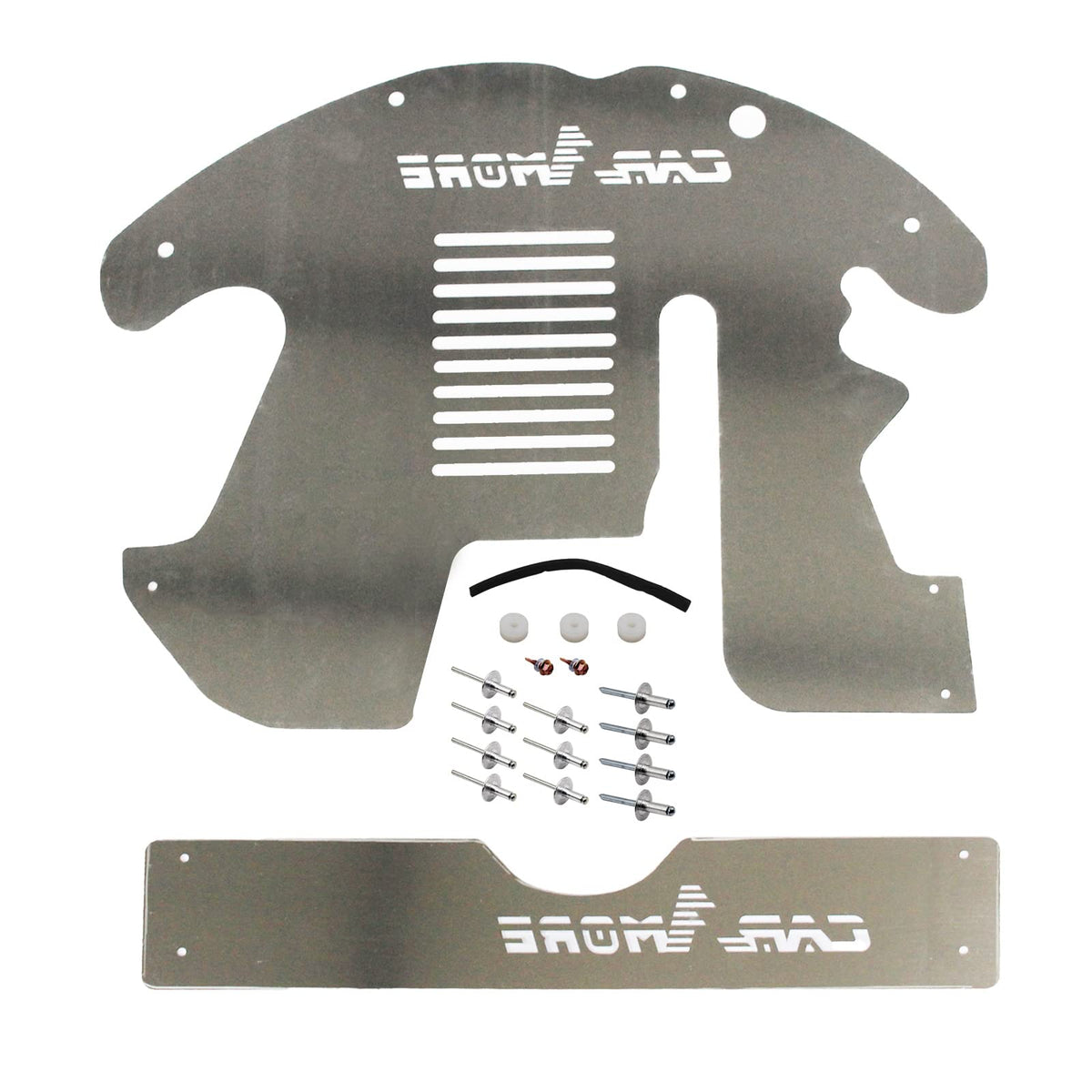 1409KMT close-up of supplied security hardware showing tamper-resistant bolts