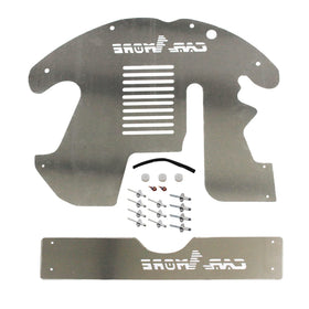 1409KMT close-up of supplied security hardware showing tamper-resistant bolts