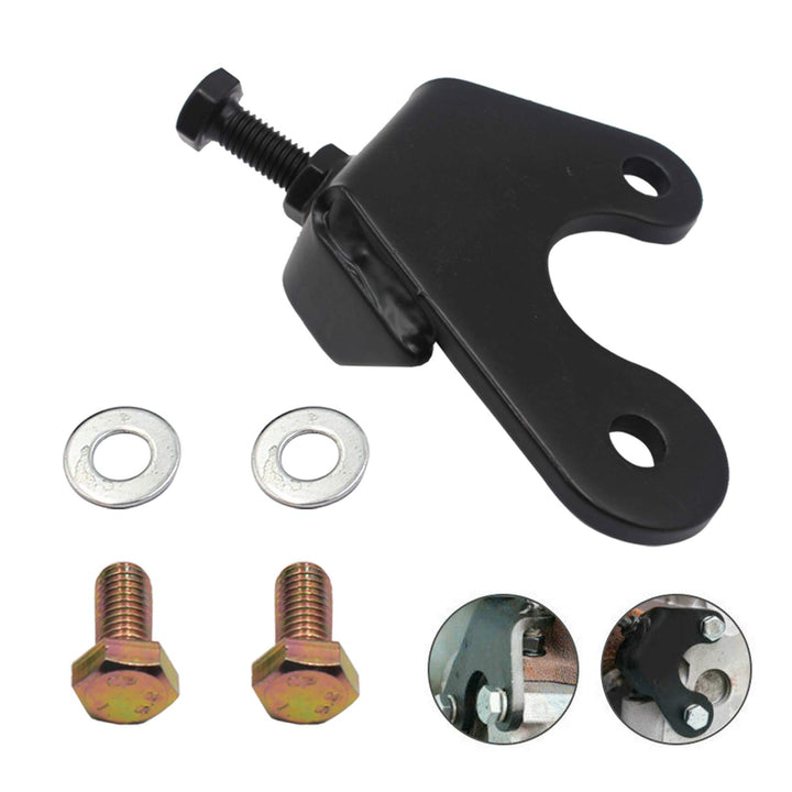 1409KMT front view of repair bracket kit showing compact design and easy fit