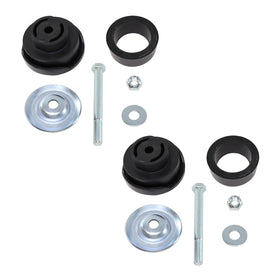 1409KMT kit installed on truck core support showing secure mounting and correct alignment