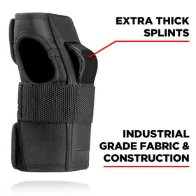 187 Killer Pads reinforced splint edge demonstrating long-lasting durability