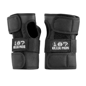 187 Killer Pads front view showing compact black wrist guard, durable protection