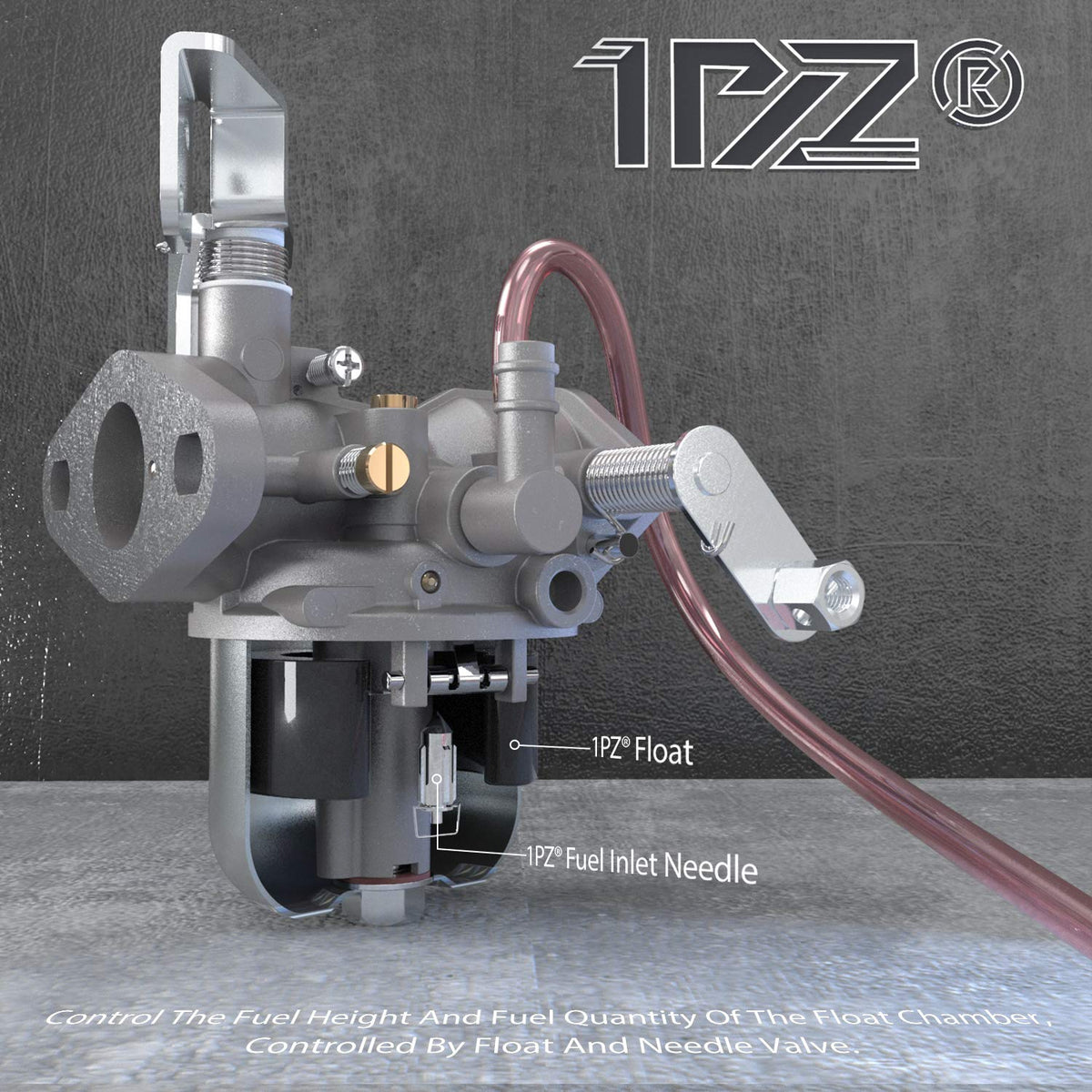 1PZ carburetor branded packaging showing included unit and protected shipping