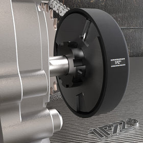 1PZ clutch installed on a go-kart engine illustrating easy swap and functional drivetrain benefit