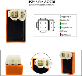 1PZ CDI unit close-up showing connectors for easy swap benefit