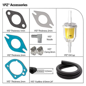 1PZ packaged complete carburetor set ready for immediate installation and convenience
