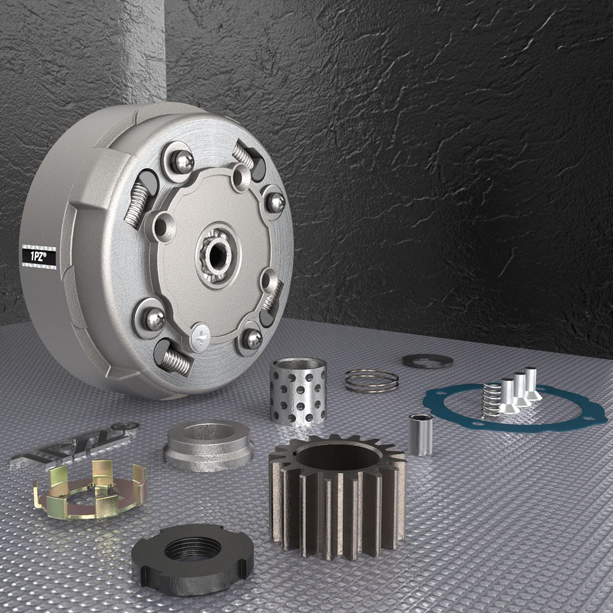 1PZ branded box with TA1-17T clutch ready to ship for quick replacement