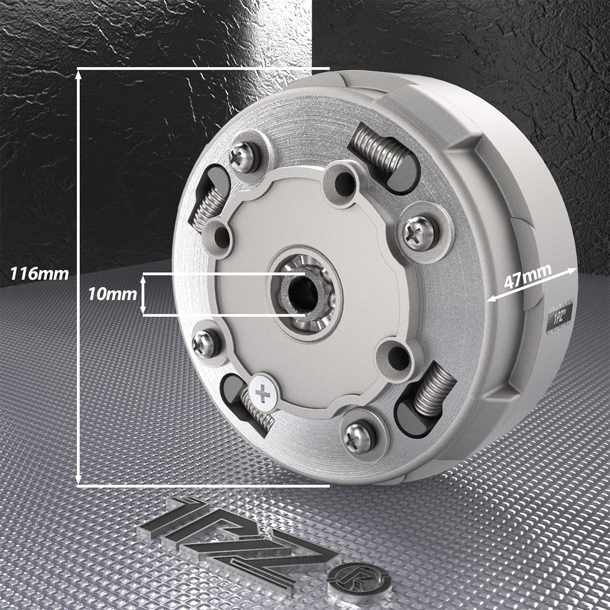 1PZ close-up of TA1-17T 17 teeth highlighting precise engagement and durability