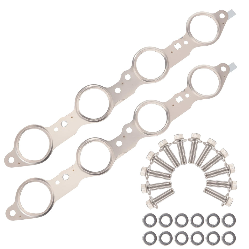 2 MULE TEAM front packaging showing gasket set and bolts for quick identification and fitment