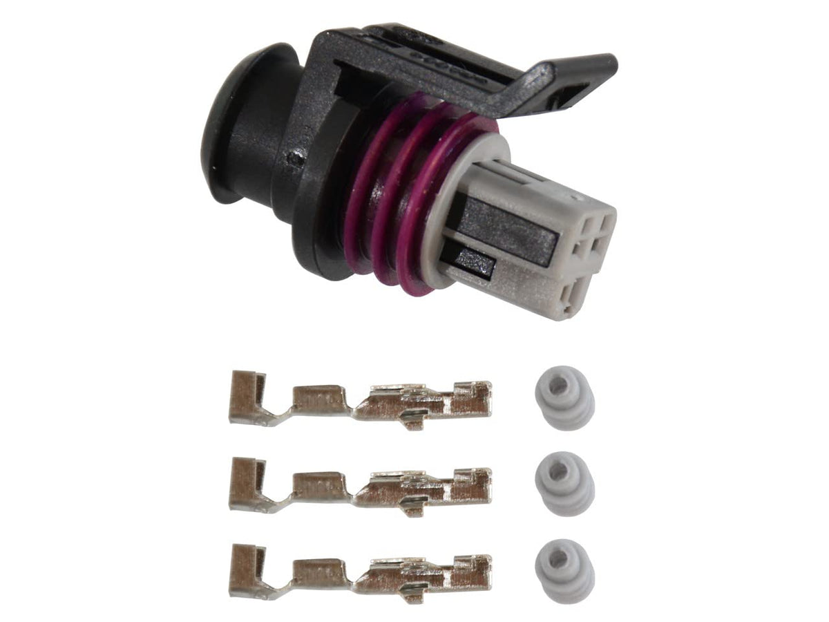 269 Motorsports GT150 Packard connector closeup for quick reliable wiring