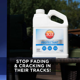 303 Products before-and-after showing matte finish restoration benefit