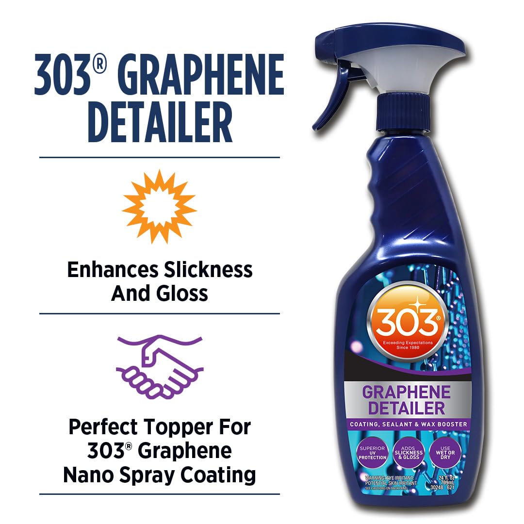 303 Products spray nozzle in action demonstrating easy application and coverage benefit