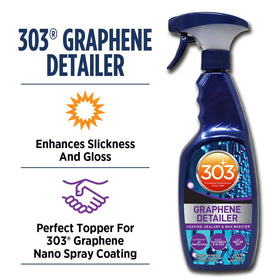 303 Products spray nozzle in action demonstrating easy application and coverage benefit