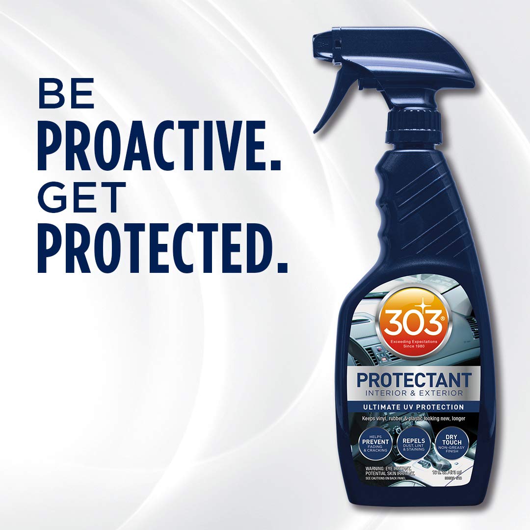 303 Products 16oz bottle in hand to show size and ergonomic shape