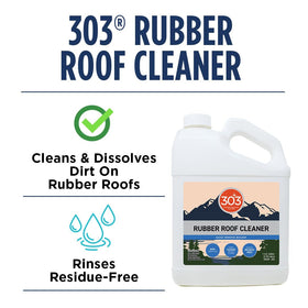 303 Products label close-up revealing directions and cleaner texture for easy mixing