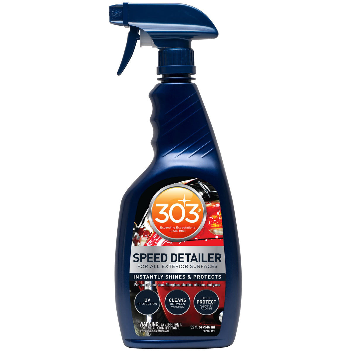 303 Products front bottle shot showing label and 32 oz size benefit