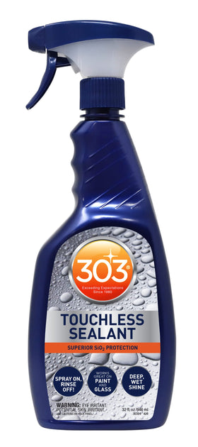 303 front spray bottle showing label and easy-use benefit