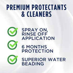 303 rinsed from vehicle illustrating rinse-activated protection