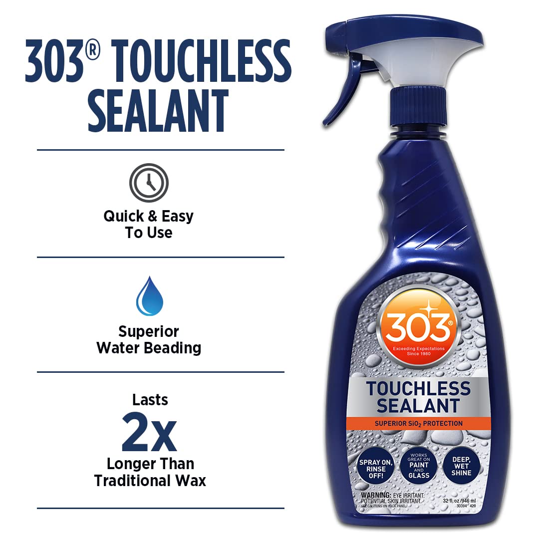 303 side label close-up highlighting SiO2 benefits and ingredients