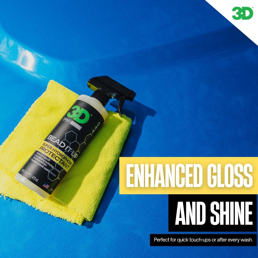 3D close texture and surface sheen revealing enhanced gloss finish
