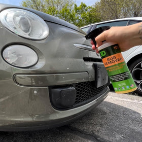 3D cleaning chrome bumper, restores shine and removes insects