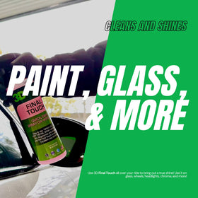 3D spray used as clay lubricant showing smooth glide and contaminant removal benefit