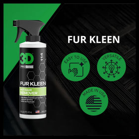 3D Fur Kleen next to a 16 ounce scale for size and portability
