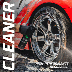 3D GLW before and after wheel, demonstrates brake dust removal