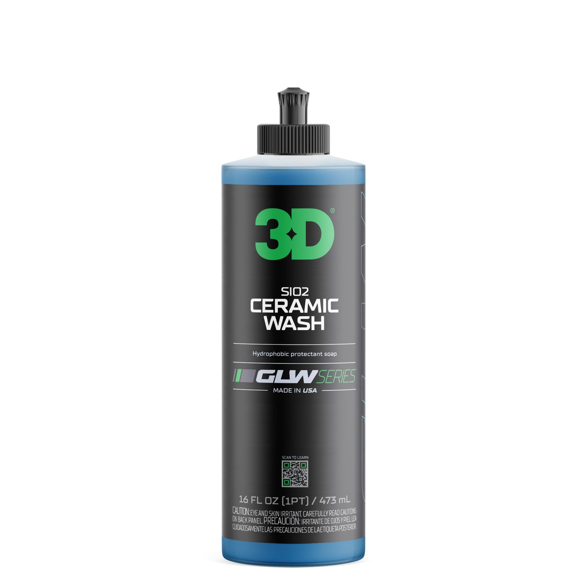 3D GLW front bottle view showing product branding and bottle design benefit gloss