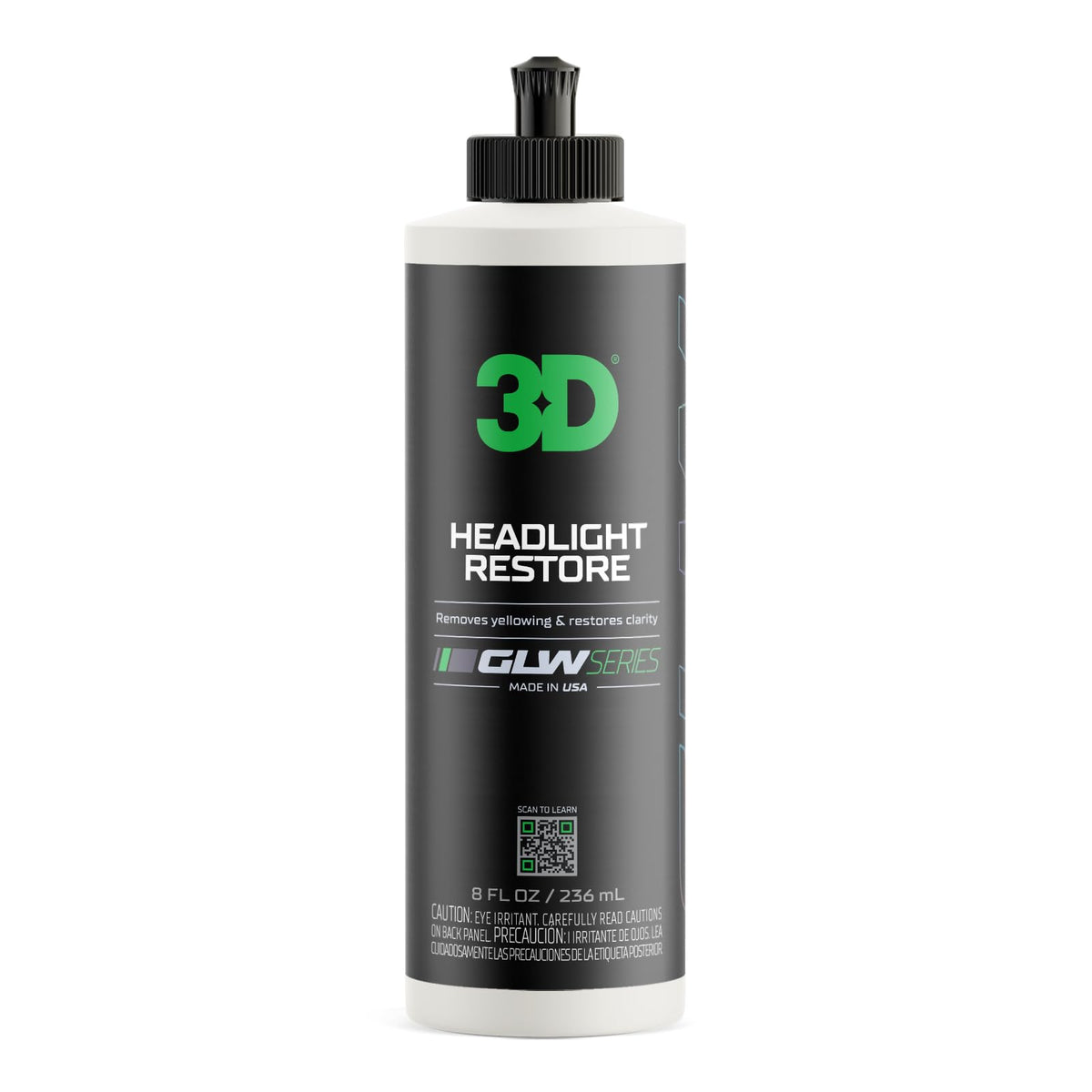 3D GLW front packaging showing kit contents and clear benefits
