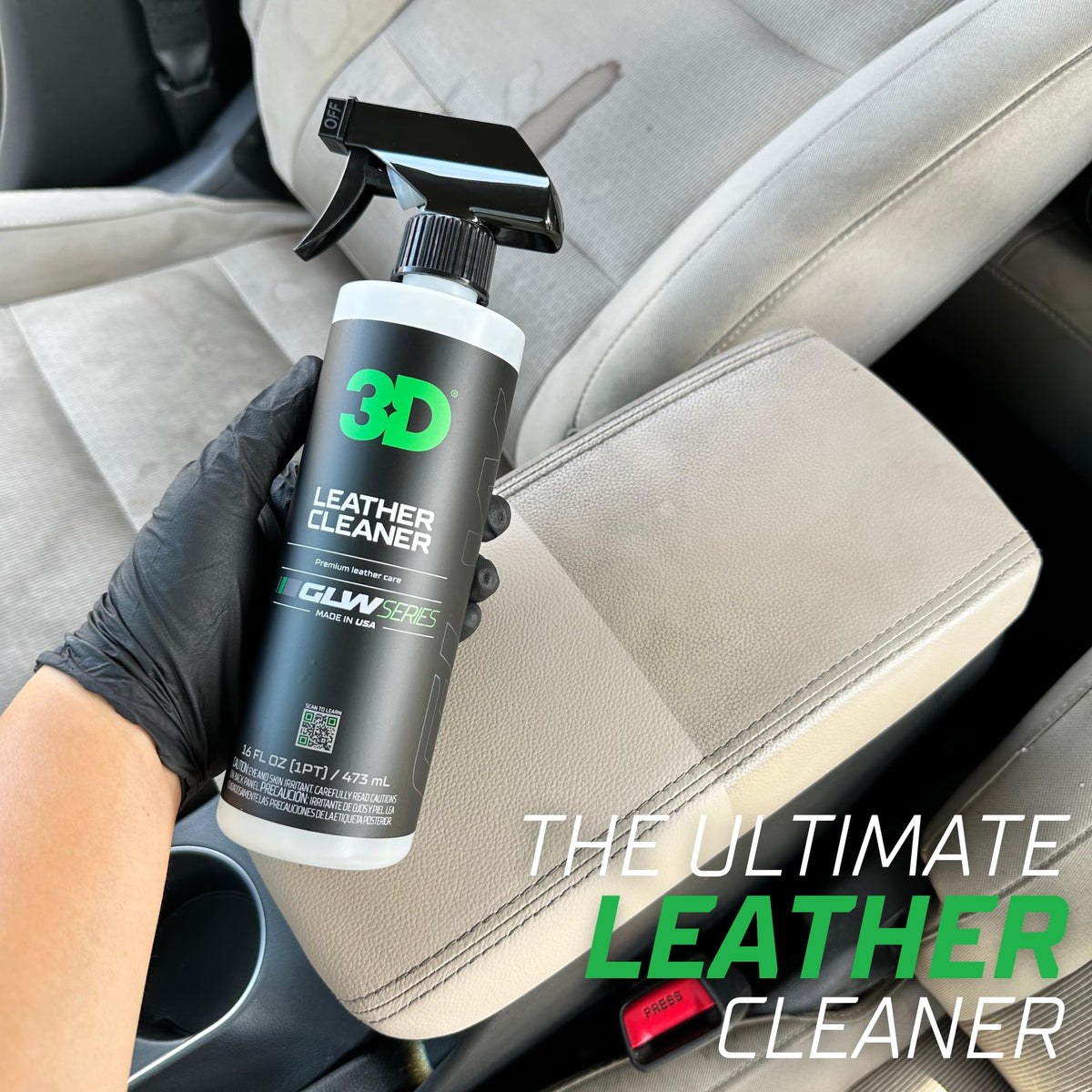 3D GLW label and pH detail highlighting balanced formula and safe cleaning
