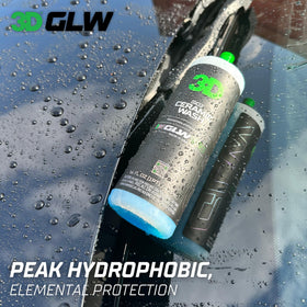 3D GLW lifestyle shot washing car in driveway showing everyday use and convenience benefit