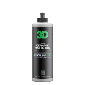 3D GLW Series bottle front label showing product identity and benefits