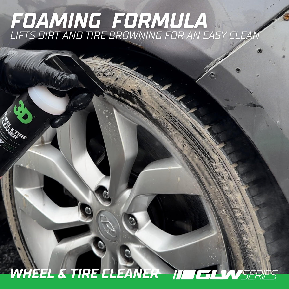3D GLW rinsed polished wheel, conveys safe finish restoration