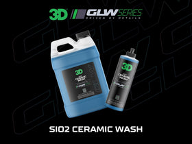 3D GLW bottle beside a ruler showing 16 oz size and portability benefit