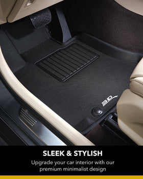 3D MAXpider rear set covering back seats, shields carpet from spills and mud