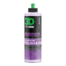 3D Speed bottle front view showing product and benefit of easy correction