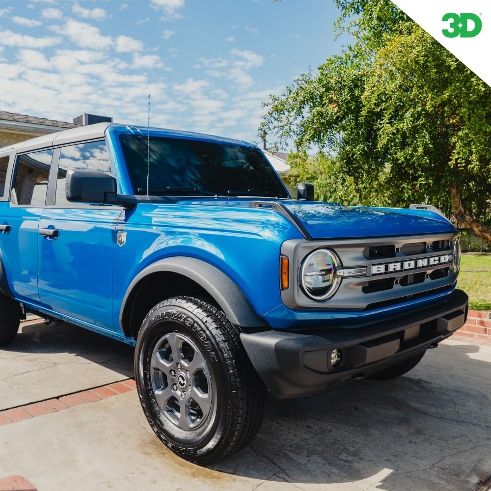 3D lifestyle driveway shot of clean car representing showroom-ready results